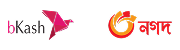 Accepted Payment Methods - bKash, Nagad